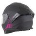 PŘILBA K40, ZED (ČERNÁ MATNÁ/RŮŽOVÁ) 2026