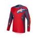 DRES RACER HUNT, ALPINESTARS (ČERVENÁ/TMAVĚ ŠEDÁ/GRADIENT) 2027