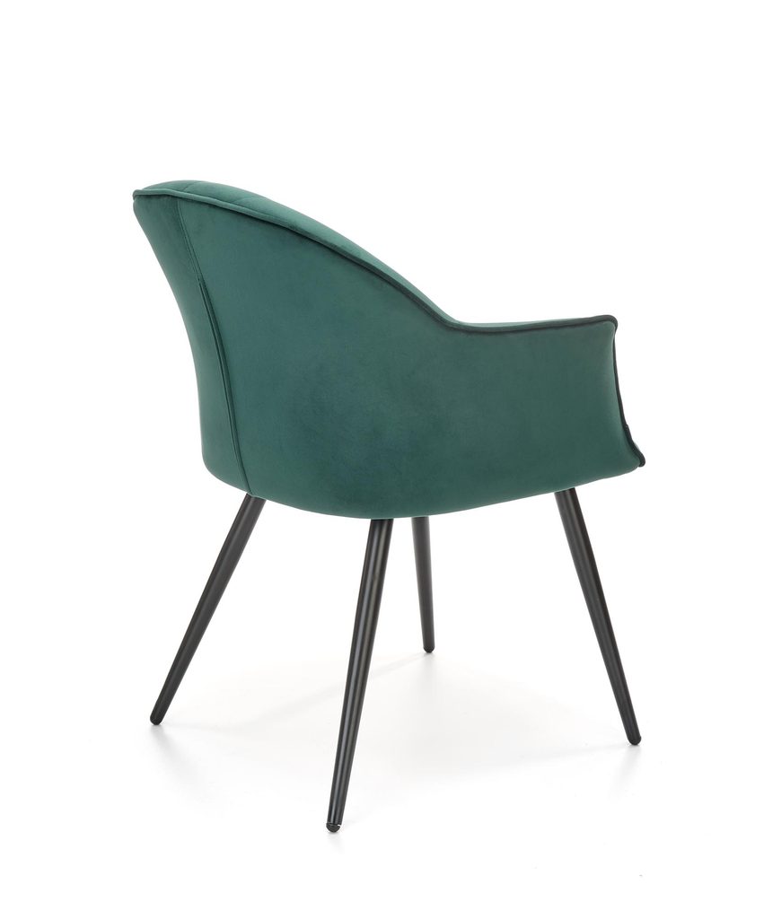 Prima Kresla - Jedálenská stolička K468, tmavo zelená - Halmar - Jedálenské  stoličky - Jedálne a kuchyne