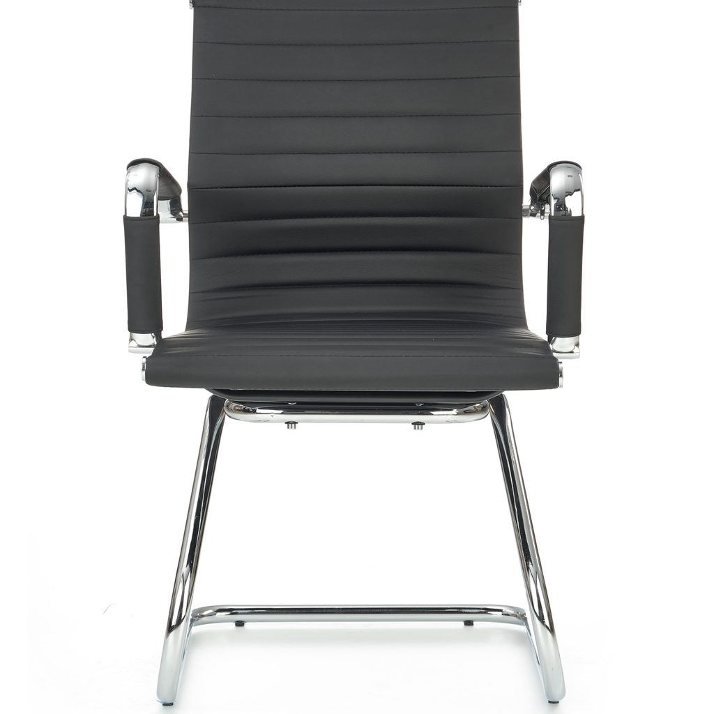 Prima Kresla - Konferenčná stolička ADK Deluxe Skid, čierna - ADK Trade  s.r.o. - Konferenčné stoličky - Kancelárske stoličky