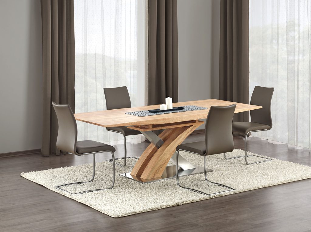 Prima Kresla - Jedálenský stôl SANDOR, zlatý dub - Halmar - Jedálenské  stoly - Jedálne a kuchyne
