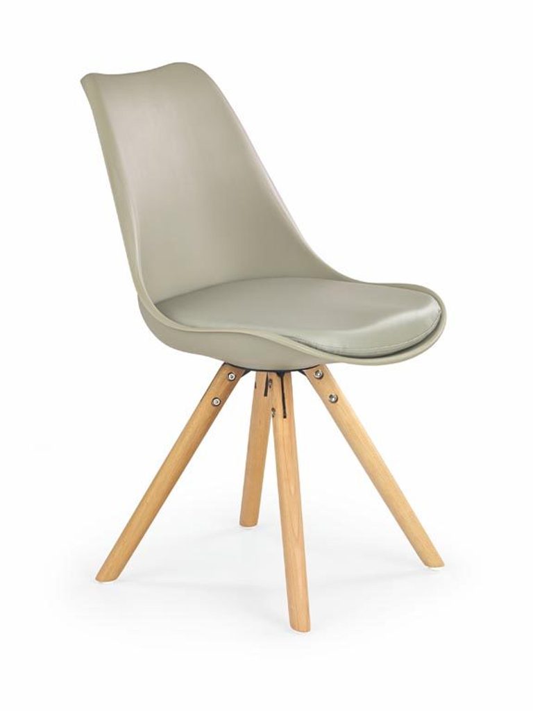Prima Kresla - Jedálenská stolička K201, khaki - Halmar - Jedálenské  stoličky - Jedálne a kuchyne