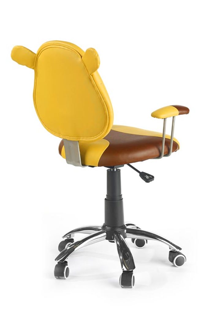 Prima Kresla - Detská stolička Kubus, žltá - Halmar - Detské stoličky -  Kancelárske stoličky