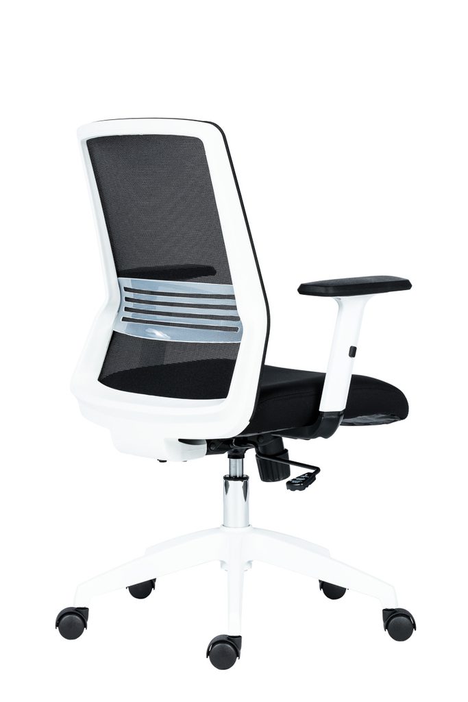 Prima Kresla - Študentská kancelárska stolička Novello White - Antares -  Kancelárske stoličky - Kancelárske stoličky