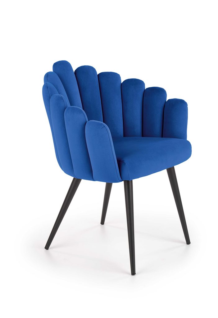 Prima Kresla - Jedálenská stolička K410, modrá - Halmar - Jedálenské  stoličky - Jedálne a kuchyne