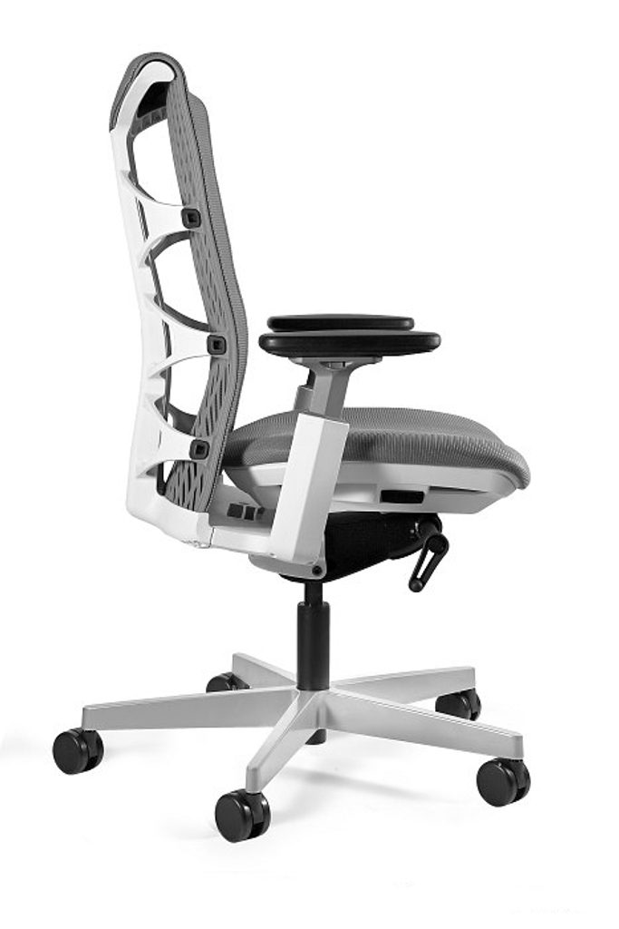 Prima Kresla - Ergonomické kancelárske kreslo Reya, sivé - UNIQUE -  Kancelárske stoličky - Kancelárske stoličky