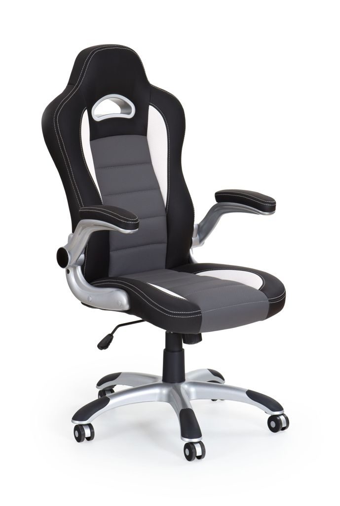 Prima Kresla - Kancelárska stolička Lotus, čierna/sivá - Halmar - Herné  stoličky - Kancelárske stoličky