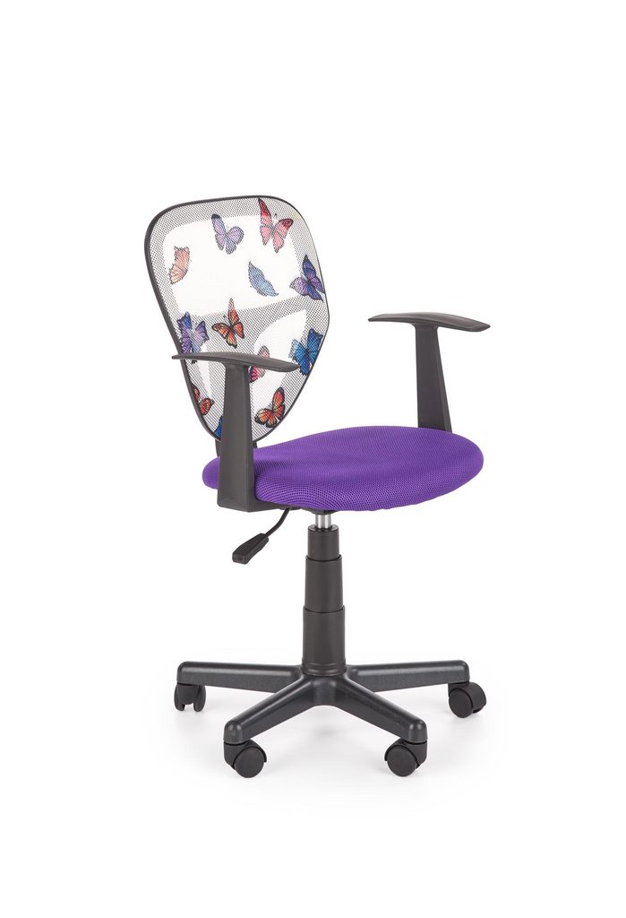 Prima Kresla - Detská sieťovaná stolička Spiker, fialová - Halmar - Detské  stoličky - Kancelárske stoličky
