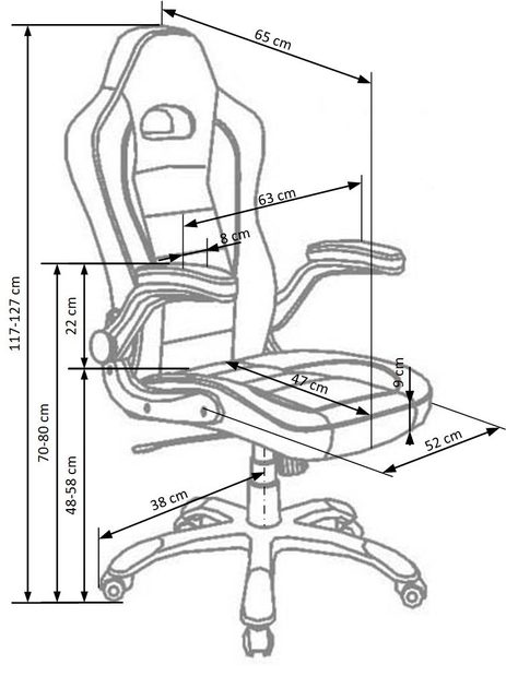 Kancelárska stolička Lotus, čierna/sivá - Halmar - Herné stoličky -  Kancelárske stoličky - Prima Kresla
