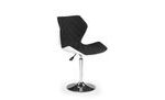 Barová stolička Matrix 2, biela/čierna