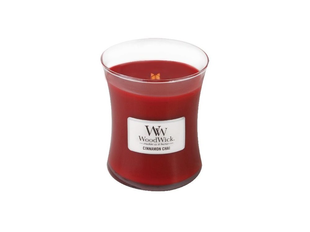 WoodWick Cinnamon Chai, váza střední 275 g