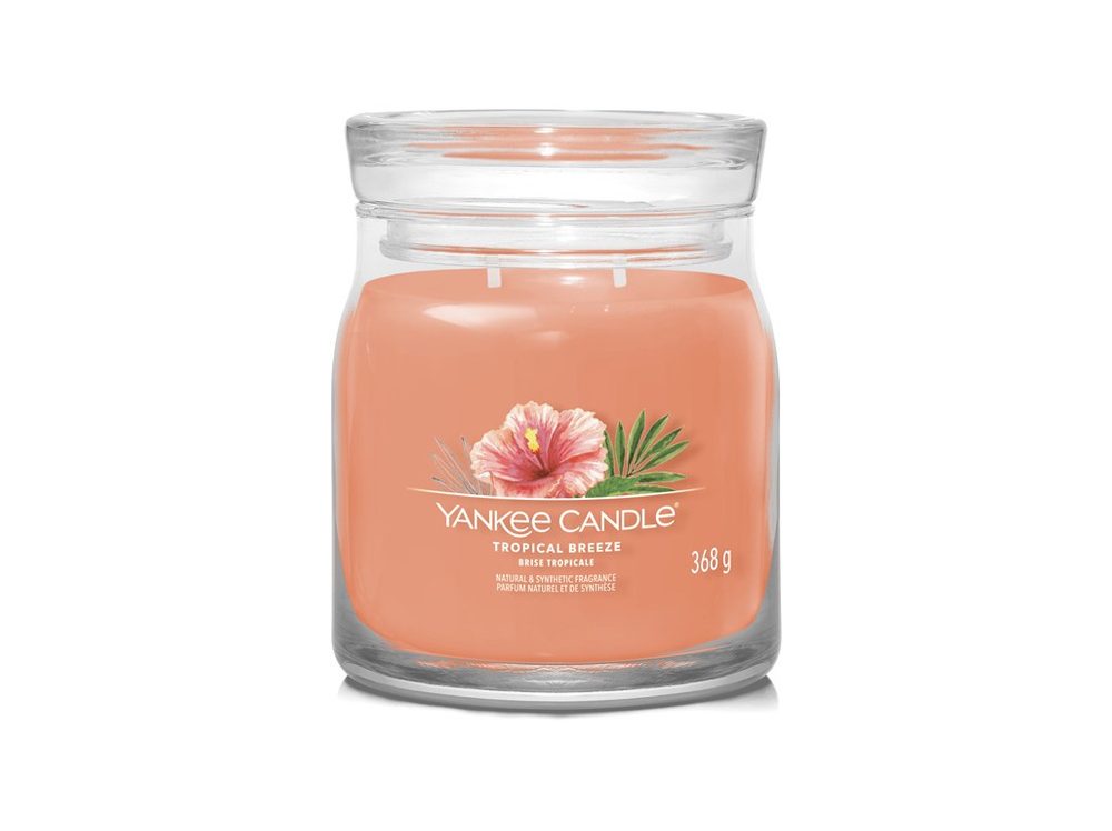 Yankee Candle - Signature vonná svíčka Tropical Breeze, 368g