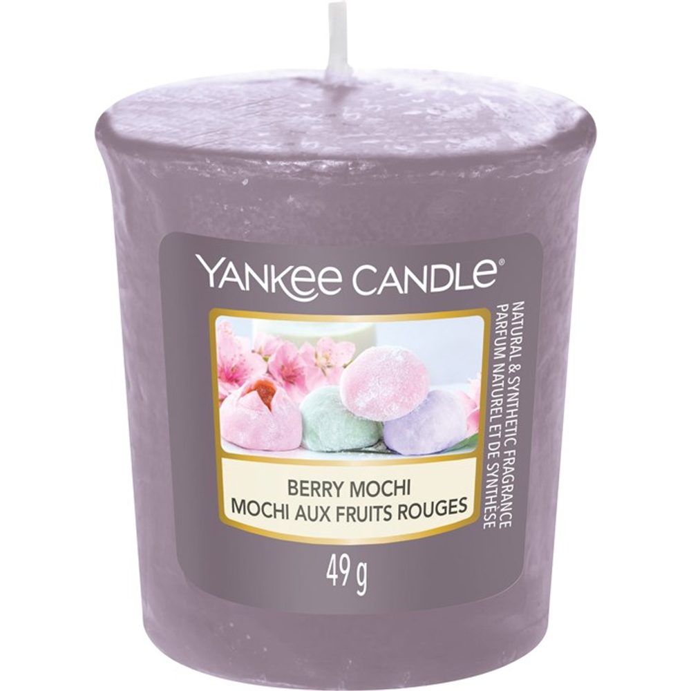 Yankee Candle - votivní svíčka Berry Mochi, 49 g