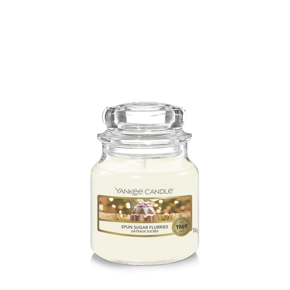 Yankee Candle - Classic vonná svíčka Spun Sugar Flurries 104 g