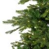 Vánoční umělý strom jedle 250 LED s kovovým stojanem, 111x150 cm