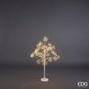 Dekoračné svetelný strom 896LED biely, 120 cm