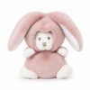 Plyšový medvídek Ziggy Pastelle zajíček růžový, 15 cm
