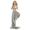 Dekorace figura žena jogínka Hannah, 5,5x9,5x25 cm