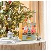 Yankee Candle - Vánoční adventní kalendář kniha 12ks votivní svíčky, 12ks čajové svíčky + svícen