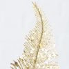 Dekorační květina kapradina třpytivá, 35x10cm