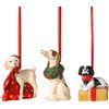 Nostalgic Ornaments vánoční závěsné ozdoby psi 3 ks, Villeroy & Boch