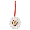 Vánoční ozdoba vločka s kočičkou Christmas Lights, 7,8 cm, Rosenthal