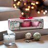 Yankee Candle - Vianočná darčeková sada votivných sviečok v skle 3ks