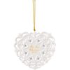 Christmas Classic Vánoční ozdoba srdce 2025, 10,5x9,5x0,7 cm, Villeroy & Boch