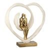 Dekorace zamilovaný pár Passion v srdci, 7x24,5x25 cm