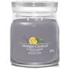 Yankee Candle - Signature vonná sviečka Black Tea & Lemon, 368g