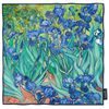 Hedvábný šátek Irises 52x52cm, Vincent Van Gogh