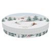 Vianočná porcelánová súprava dezertných tanierov 4ks Chalet 19 cm, Easy Life