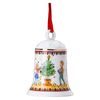 Vánoční porcelánová ozdoba na stromeček Zvonek Christmas Lights 12 cm, Rosenthal