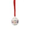 Vánoční porcelánová ozdoba koule Veselé děti Christmas Sounds 4,5 cm, Rosenthal