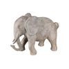 Dekorace slon s mládětem Mweya, 10x36,5x15,5 cm