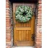 Jarní dekorace věnec na dveře jarní kvítí, 65-70cm