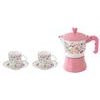 Porcelánová súprava šálok na espresso s moka kanvičkou Mon Amour 100 ml, Easy Life