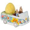 Bunny Tales veľkonočné dekorácie, zajačiky riadi minibus, Villeroy & Boch