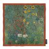 Hodvábna šatka Garden Wihte Sunflowers, Gustav Klimt