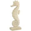 Dekorace figura mořský koník přírodní, 3,5x6,5x17,5 cm