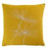 Poťah na vankúš Astera žltý s vyšivkou 40x40cm, Sander