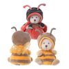 Plyšový medvídek LadyBug Ziggy včela, 15 cm