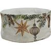 Vianočný gobelínový košík na pečivo Xmas Decor 10x18 cm, Sander