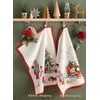Vianočná kuchynská zástera Kitchen Shopping 74x93 cm, Sander