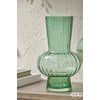 Skleněná váza Sfera zelená, 45x26 cm
