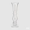 Skleněná váza Optic, 55x17 cm