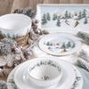 Vianočná porcelánová miska Chalet 15 cm, Easy Life
