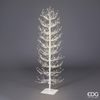 Vianočné dekorácie svetelný strom 400 LED biely, 120 cm