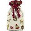 Vánoční gobelínový pytlík X-mas Wonders 20x30 cm, Sander
