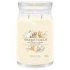 Yankee Candle - Signature vonná sviečka Soft Wool & Amber, 567g